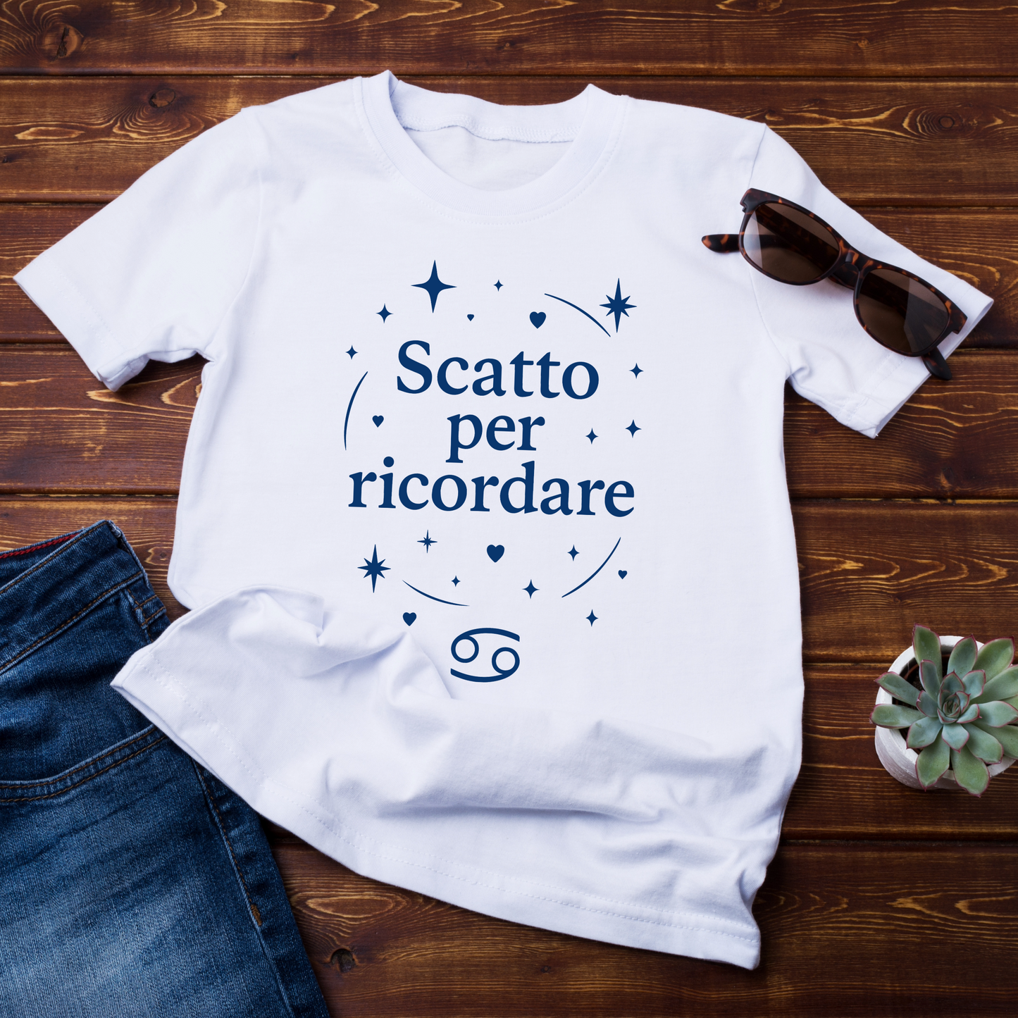 "Run & Shoot - Das analoge Abenteuer 🎞️📸" Unisex Kurzarm-T-Shirt